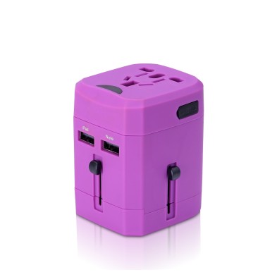 USB Universal Travel Adaptor 2.1A with 2 USB port